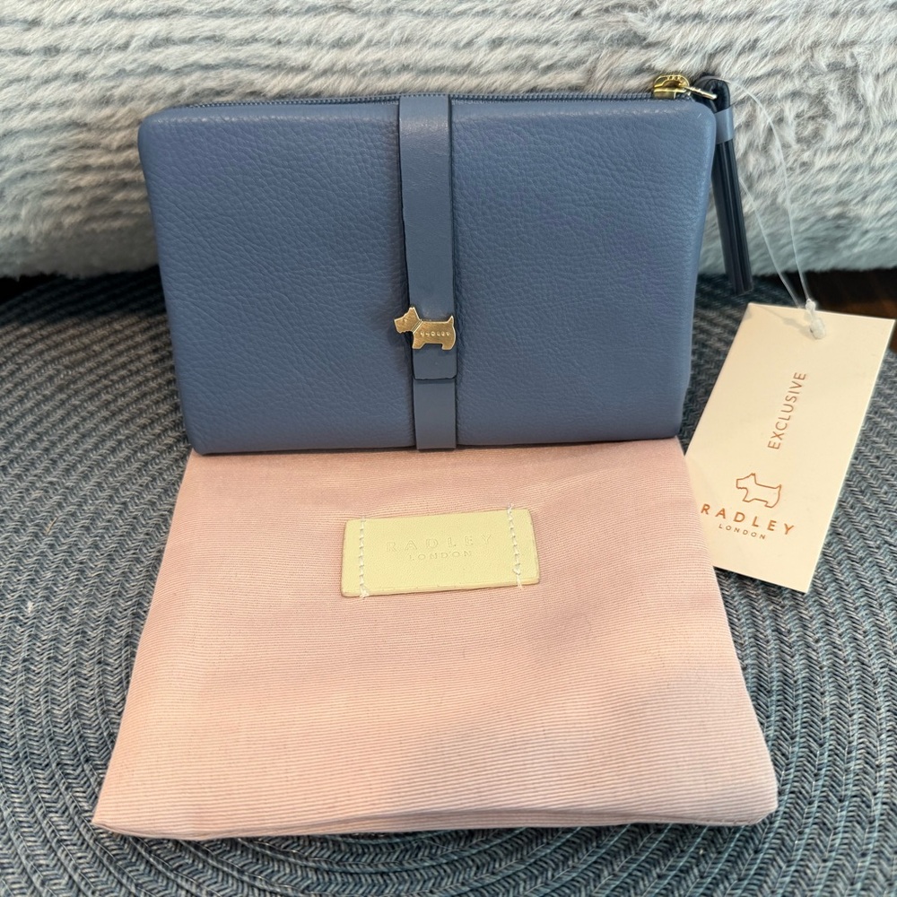 RADLEY LONDON Blue Leather wallet NWT